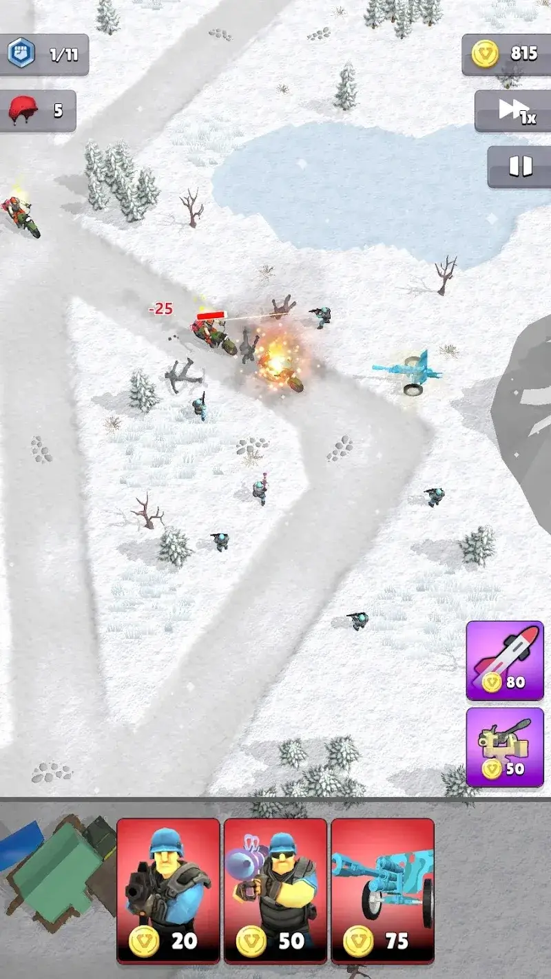 Captura de pantalla 3 de Tower Royal Defense