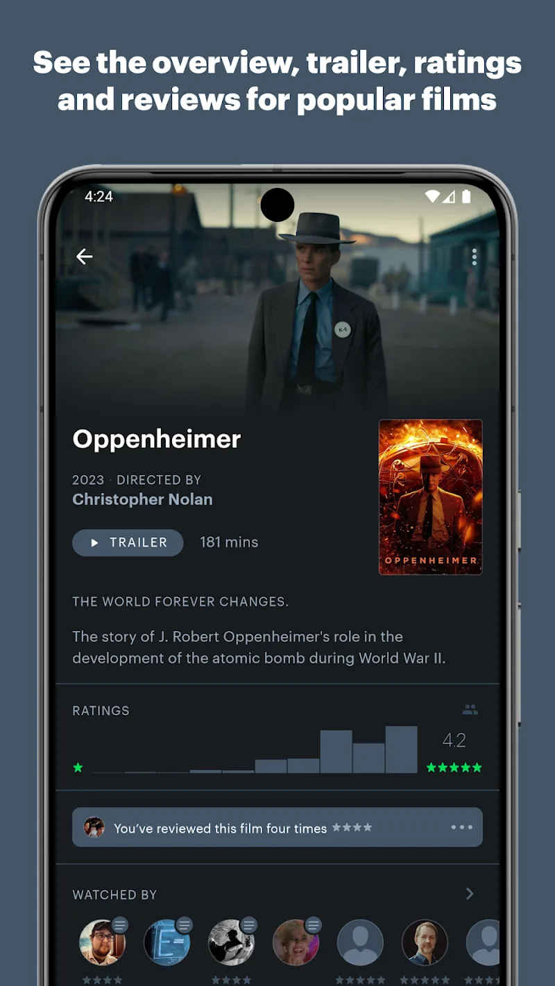 Captura de pantalla de Letterboxd 2