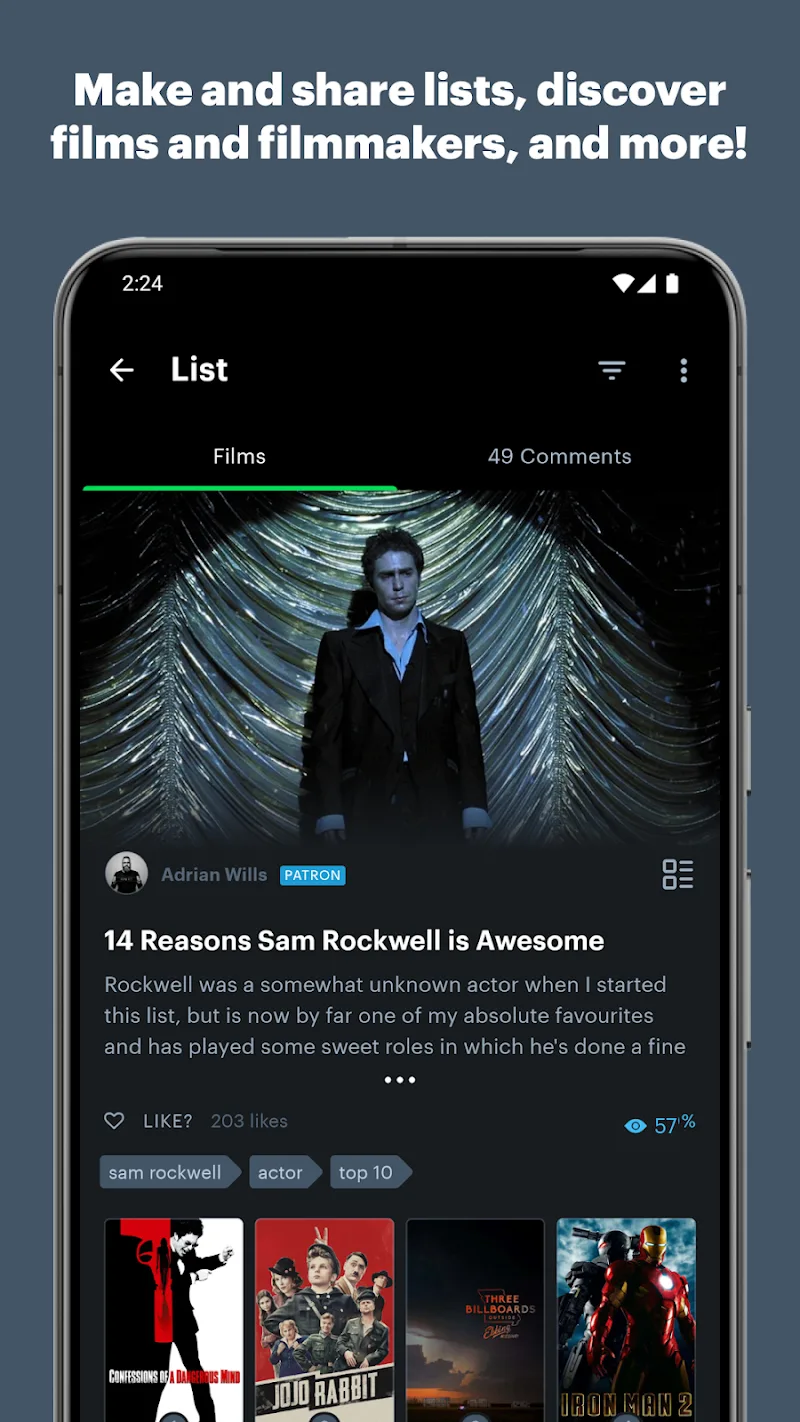 Captura de pantalla de Letterboxd 5
