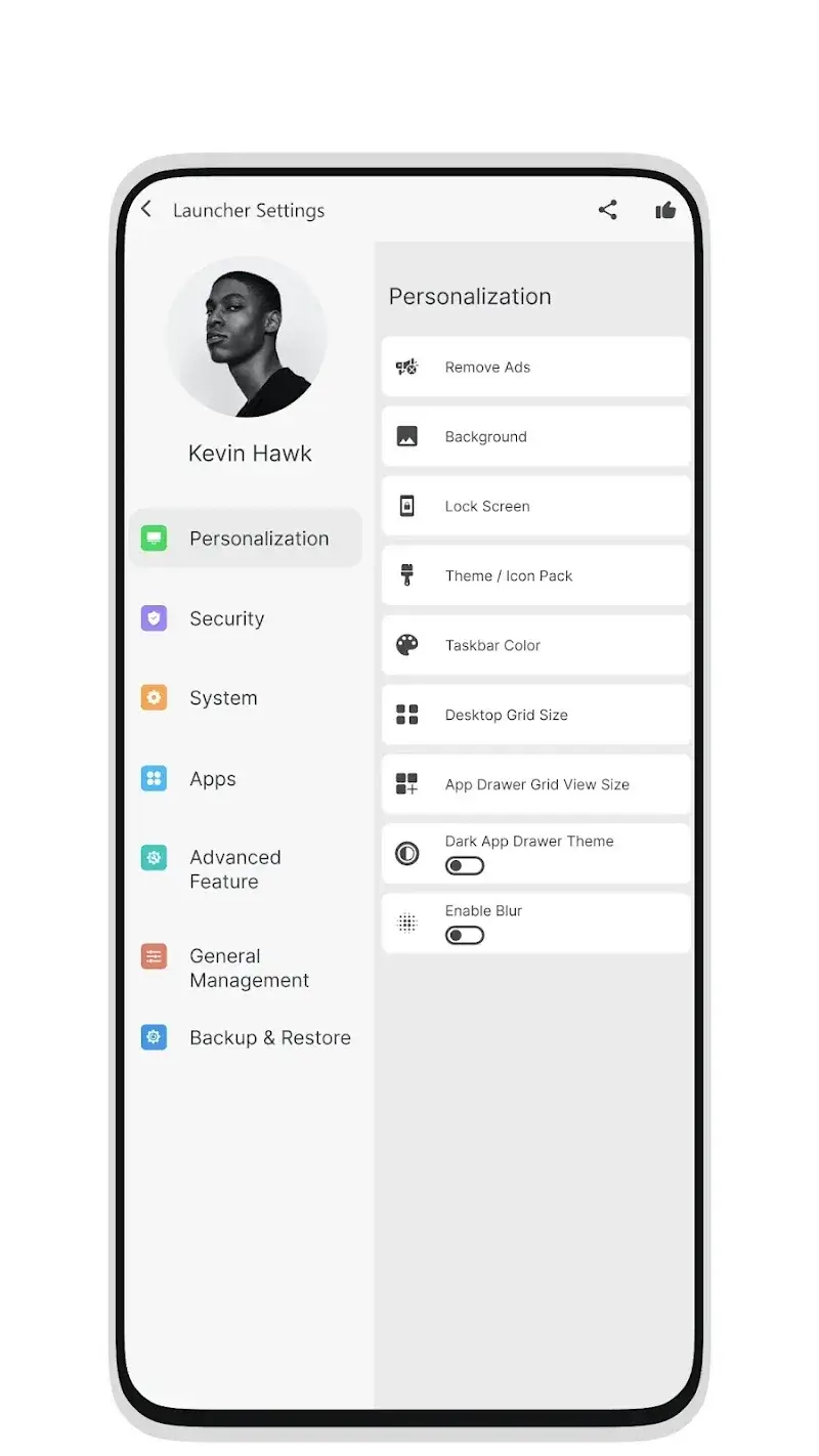 Captura de tela 5 do Mak Book OS 26 Launcher