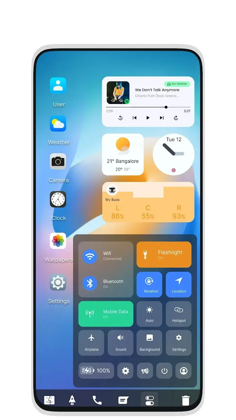 Captura de tela 1 do Mak Book OS 26 Launcher