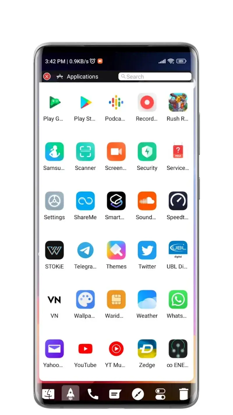 Captura de tela 2 do Mak Book OS 26 Launcher