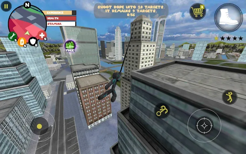 Stick Rope Hero screenshot 1
