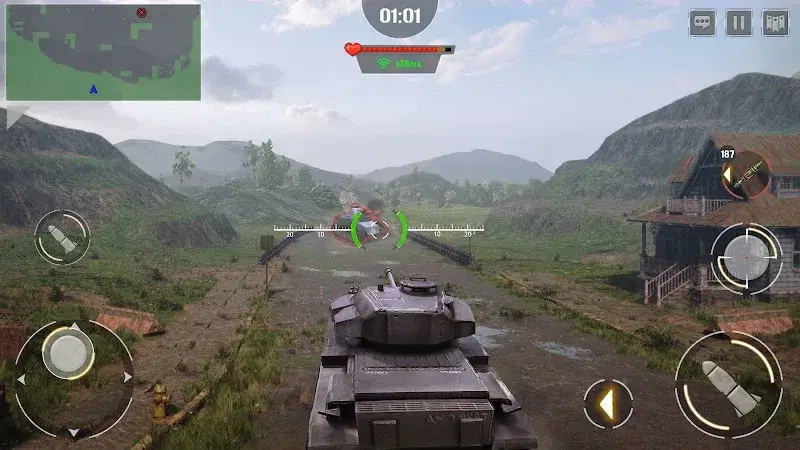 Tangkapan layar Furious Tank 3