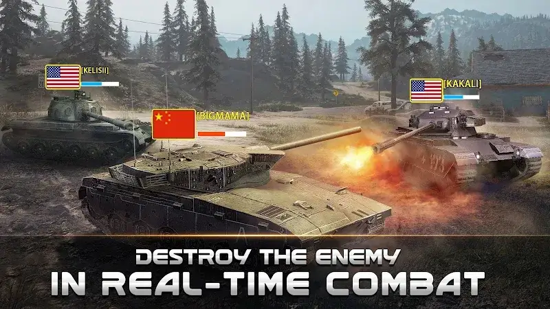 Tangkapan layar Furious Tank 5