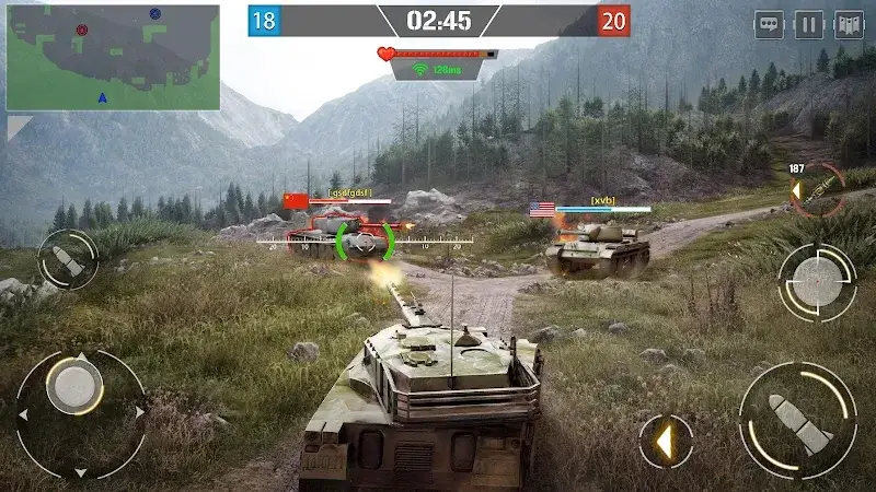 Tangkapan layar Furious Tank 4