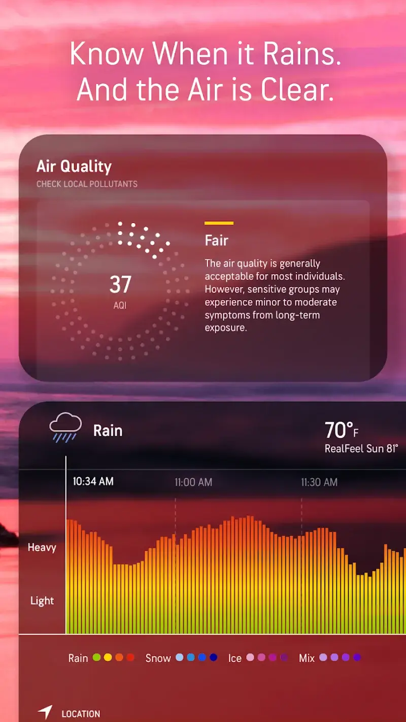 AccuWeather v21.2.0-2-rc APK captura de tela 5