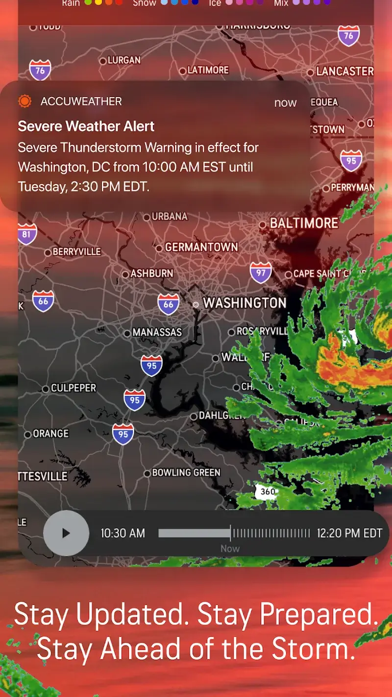 AccuWeather v21.2.0-2-rc APK captura de tela 2