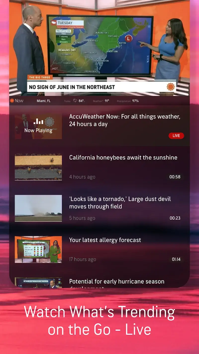 AccuWeather v21.2.0-2-rc APK captura de tela 6
