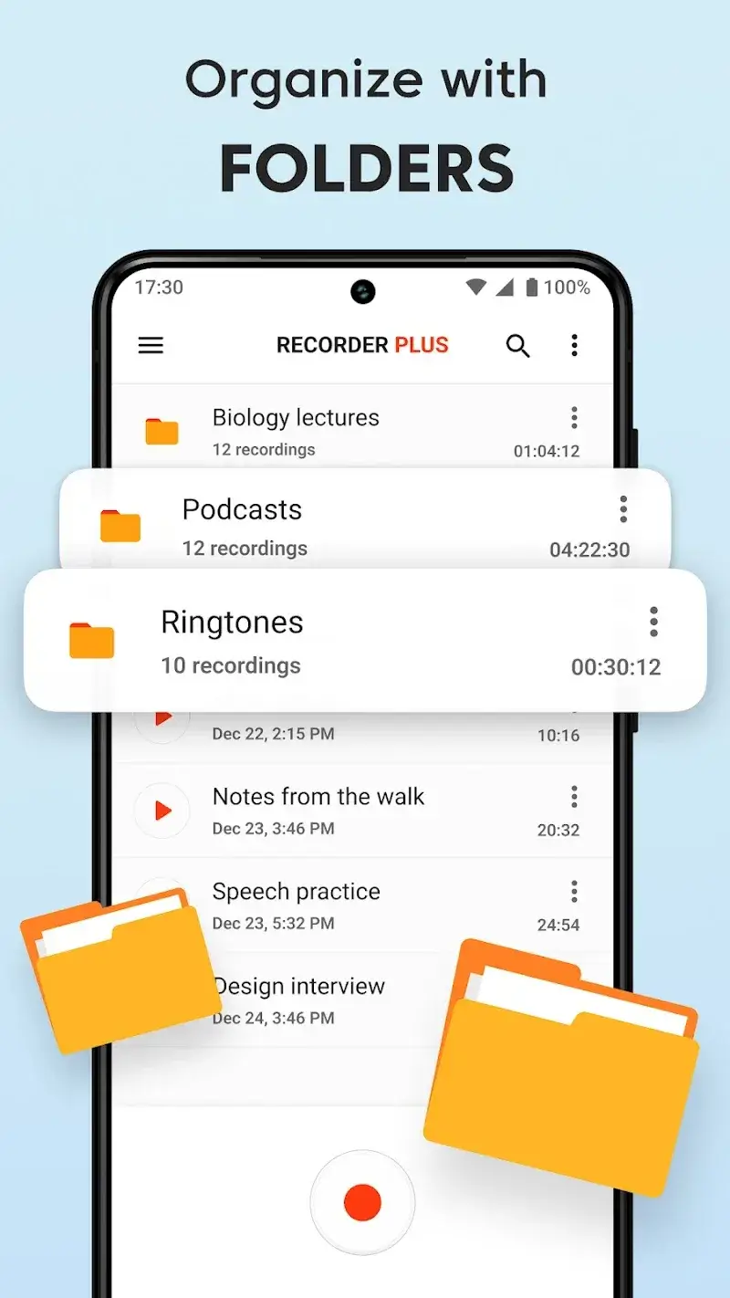 Sound Recorder Plus: Voice Rec - Captura de pantalla 6