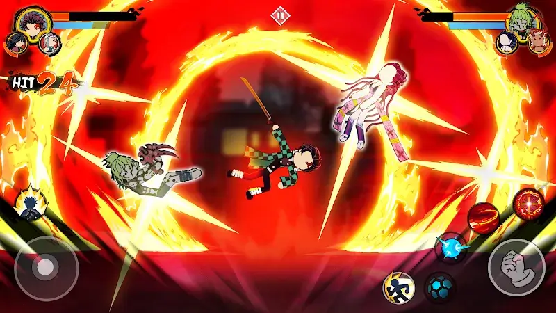 Stick Demon Shadow Fight captura de pantalla 3