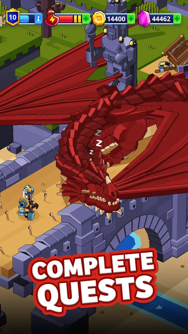 Tangkapan layar Medieval Merge 2