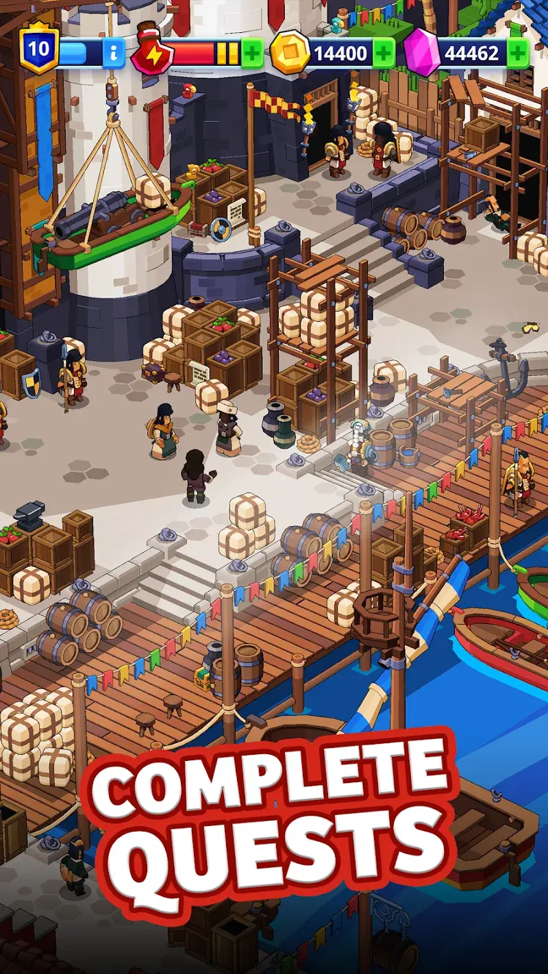 Tangkapan layar Medieval Merge 5