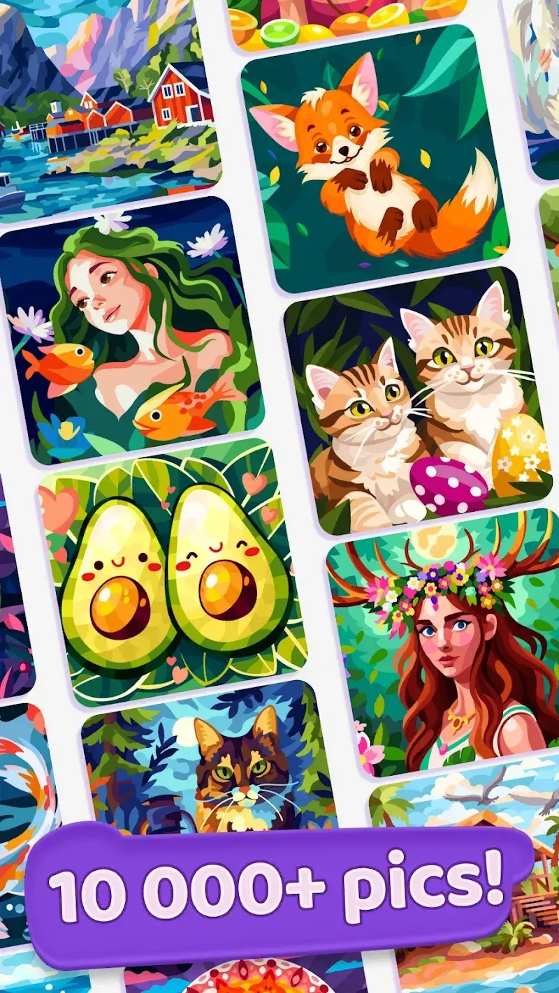 Gallery: Coloring Book & Decor screenshot 4