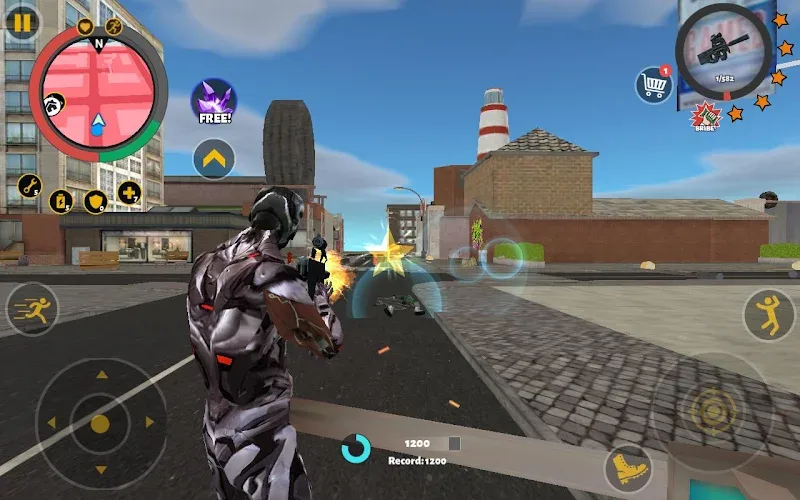 Captura de pantalla de Rope Hero 3 3