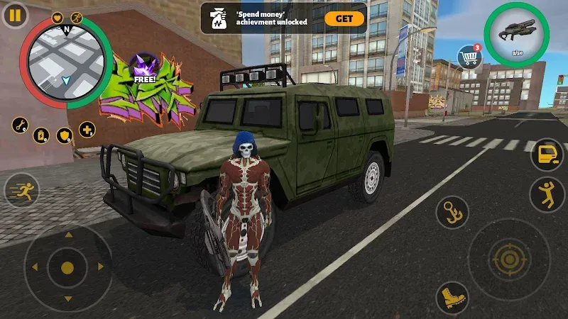Captura de pantalla de Rope Hero 3 6
