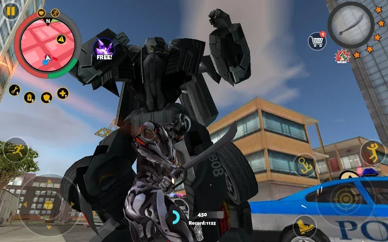 Captura de pantalla de Rope Hero 3 4