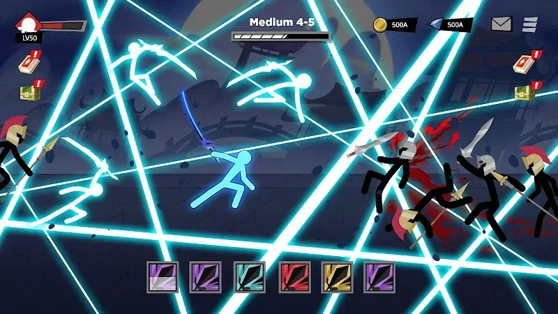 Capture d'écran 2 d'Epic Stickman