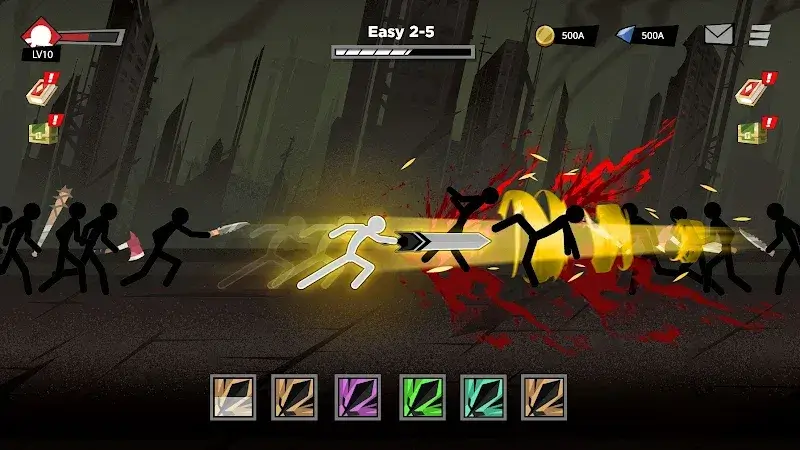 Capture d'écran 1 d'Epic Stickman