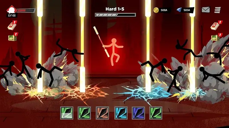 Capture d'écran 3 d'Epic Stickman