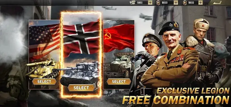 Grand War: WW2 Strategy Games - Screenshot 2