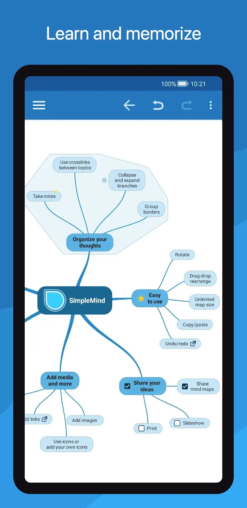 SimpleMind Pro screenshot 2