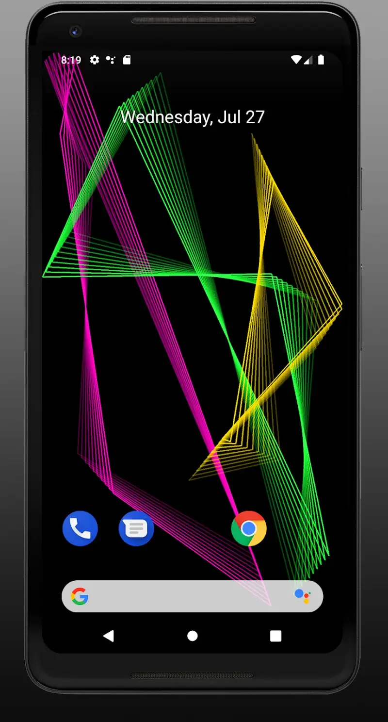 Mystify Live Wallpaper screenshot 1