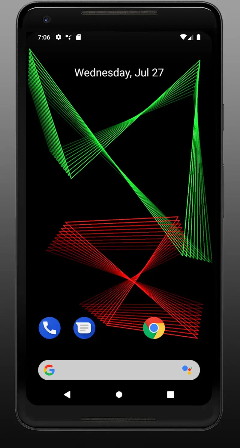Mystify Live Wallpaper screenshot 2