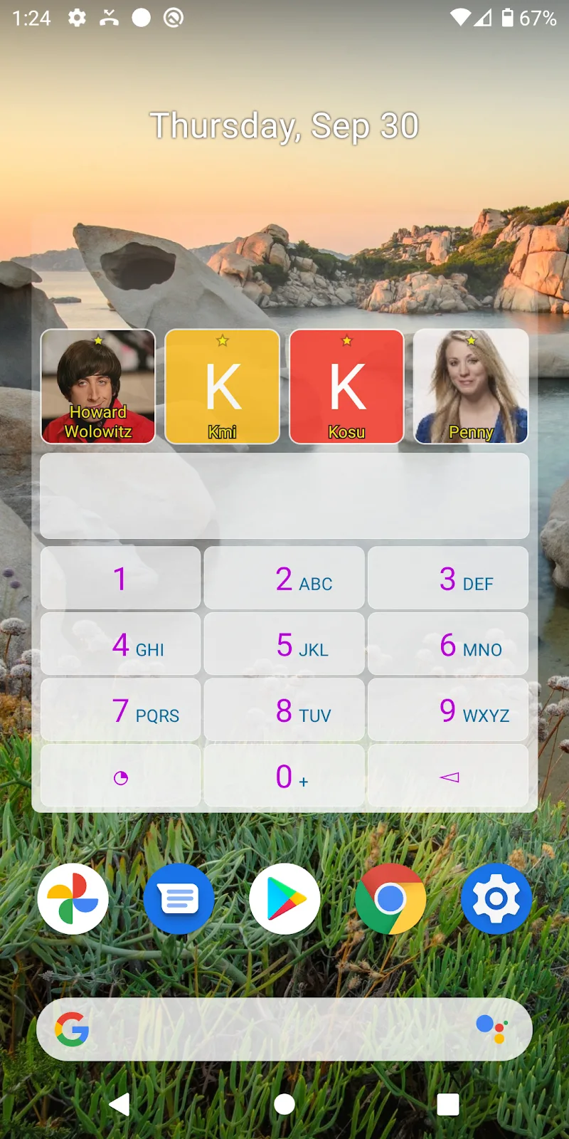 Visual Widget Penelepon 4
