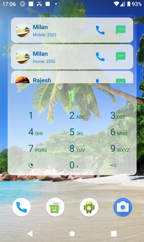 Pratinjau Gambar Widget Penelepon 1