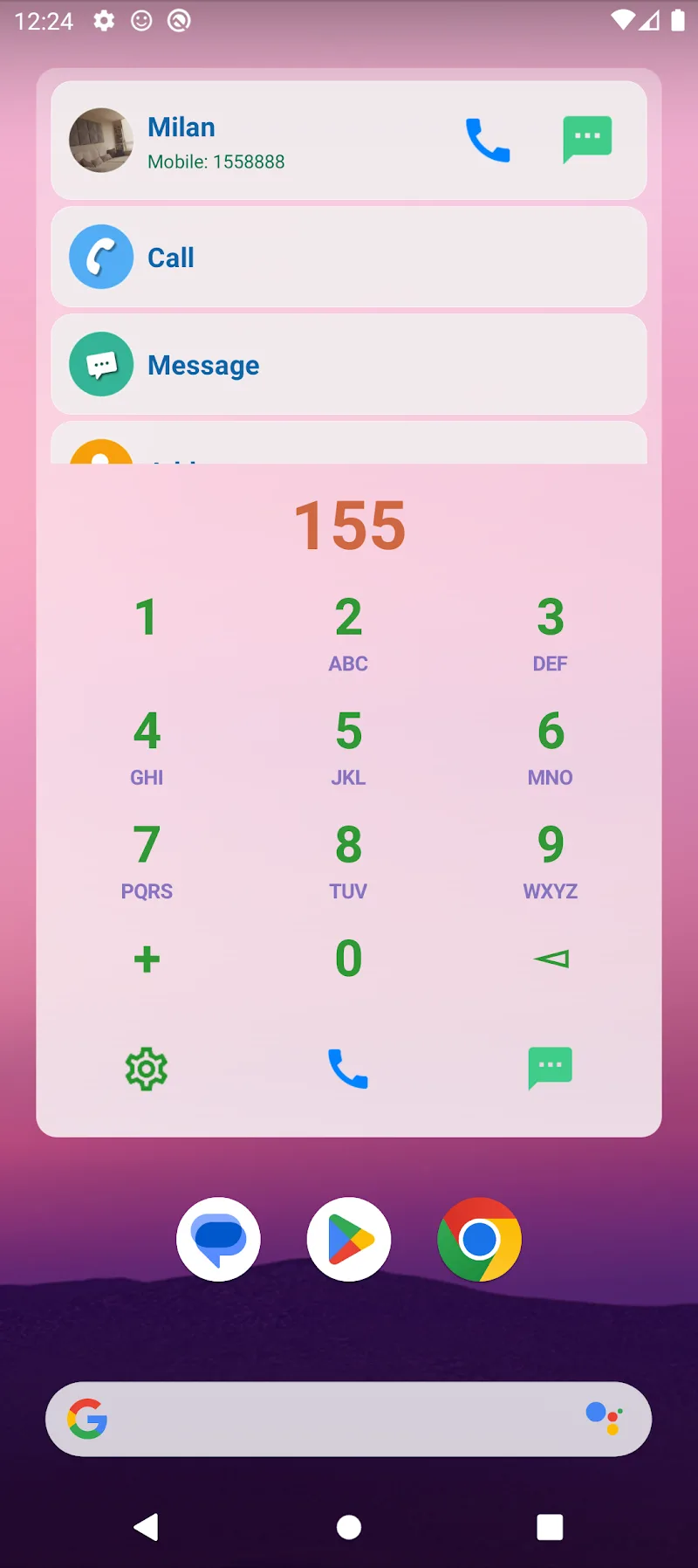 Konsep Seni Widget Penelepon 2