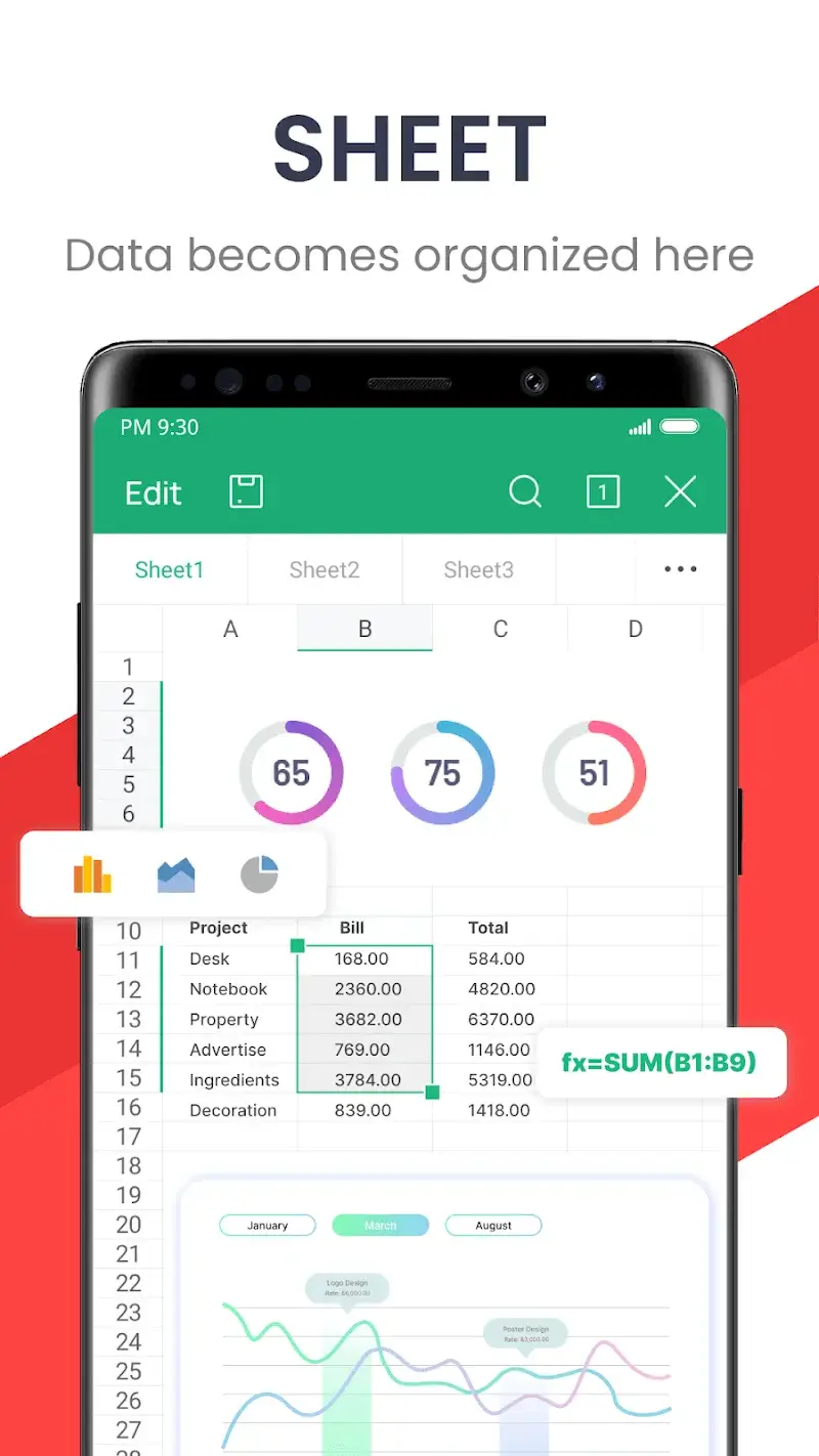 Ảnh chụp màn hình WPS Office 5