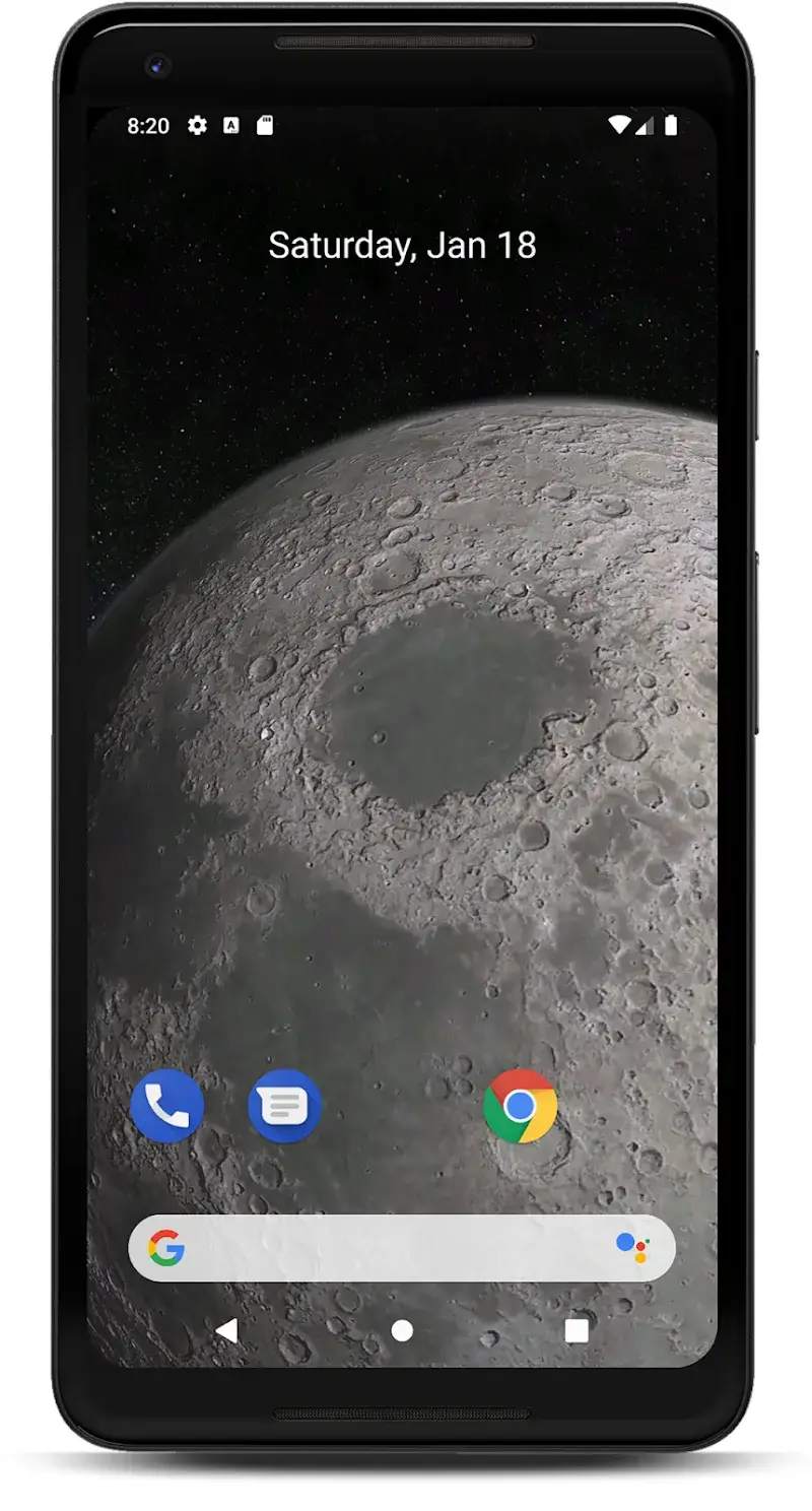 Capture d'écran Moon 3D Live Wallpaper 1