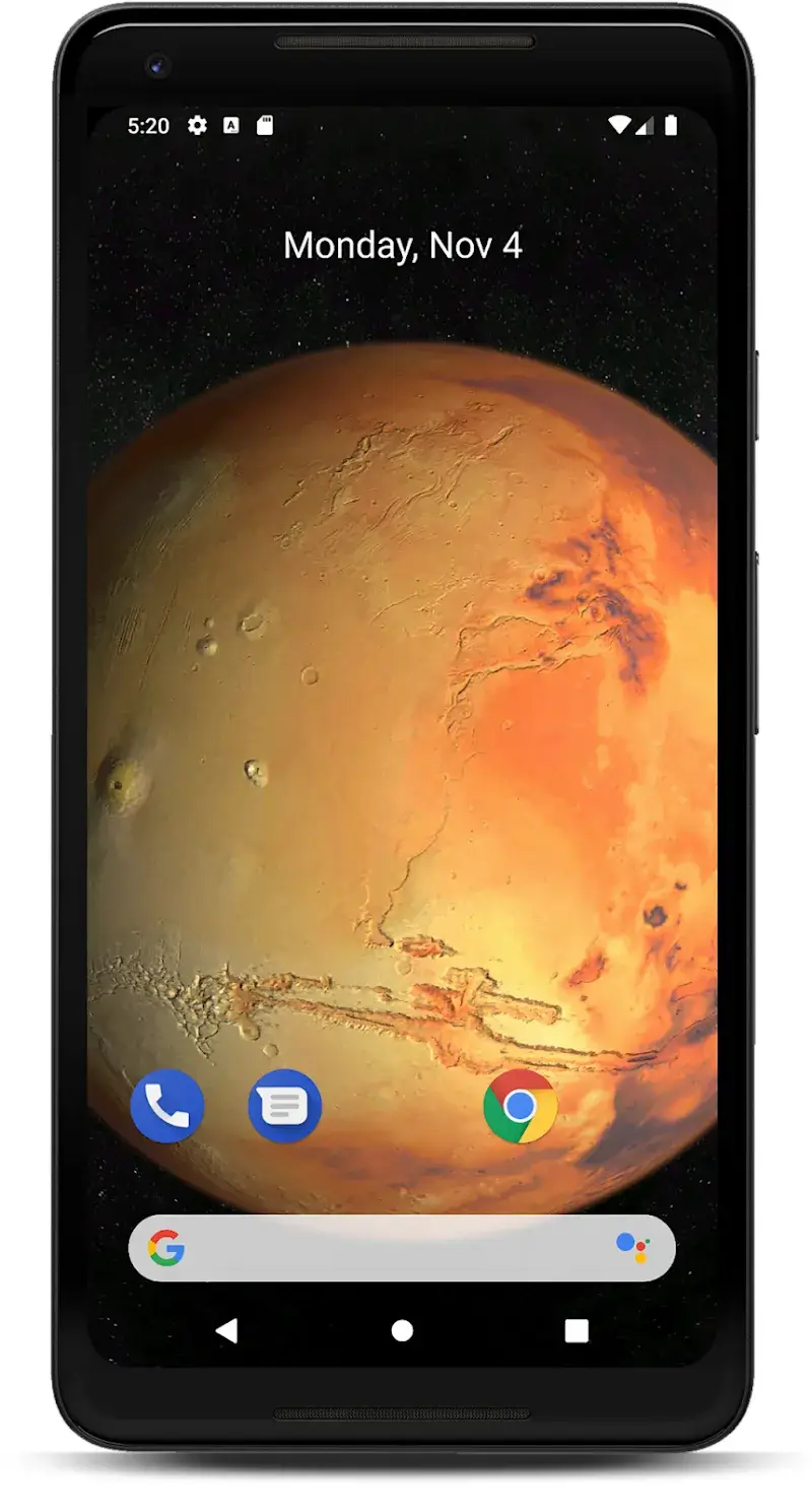 Capture d'écran Moon 3D Live Wallpaper 6