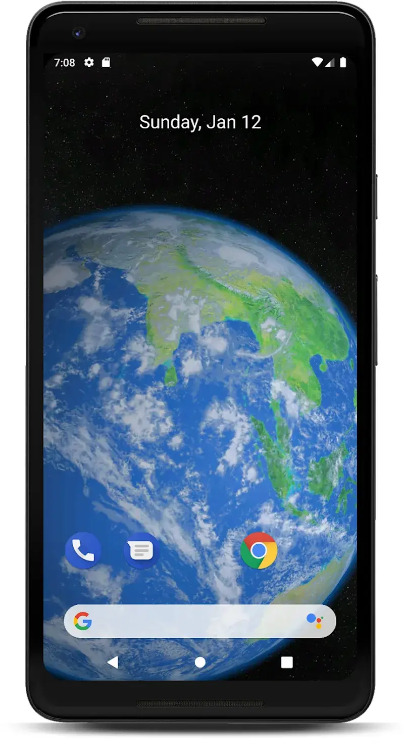 Capture d'écran Moon 3D Live Wallpaper 4