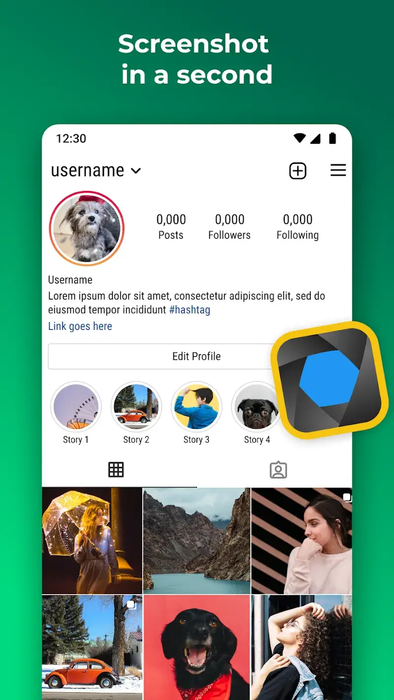 Pratinjau aplikasi Screenshot X 3