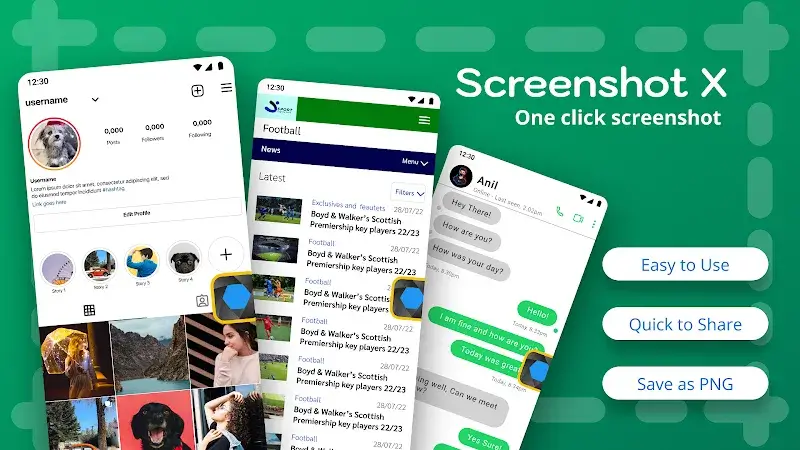 Pratinjau aplikasi Screenshot X 1