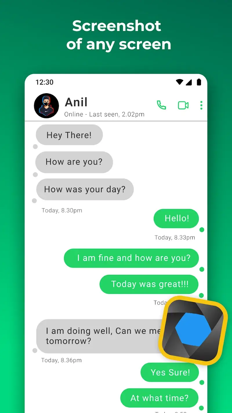 Pratinjau aplikasi Screenshot X 4