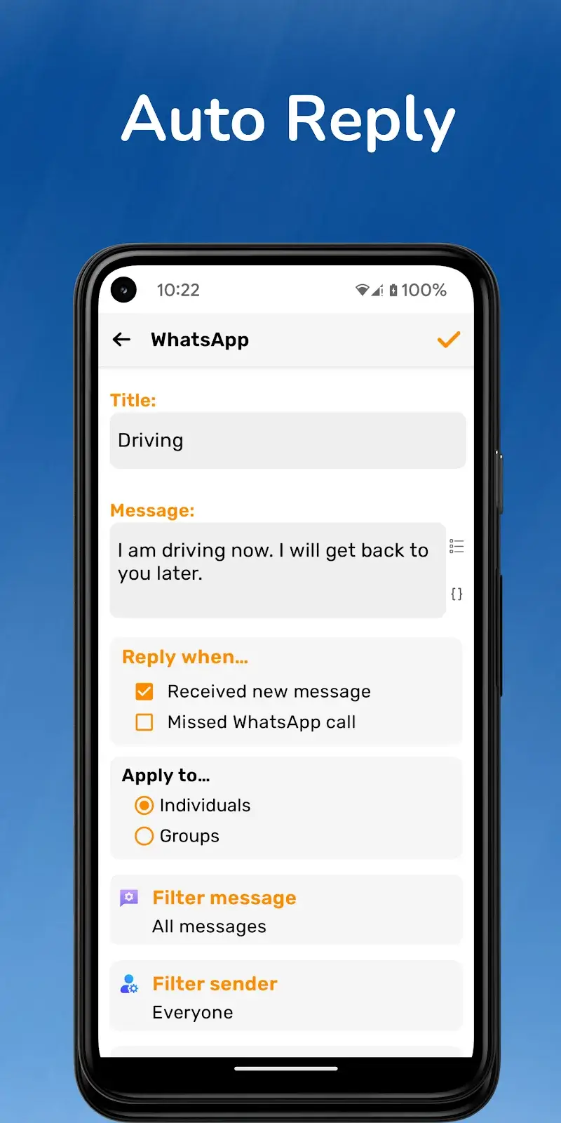 Auto Text 스크린샷 3