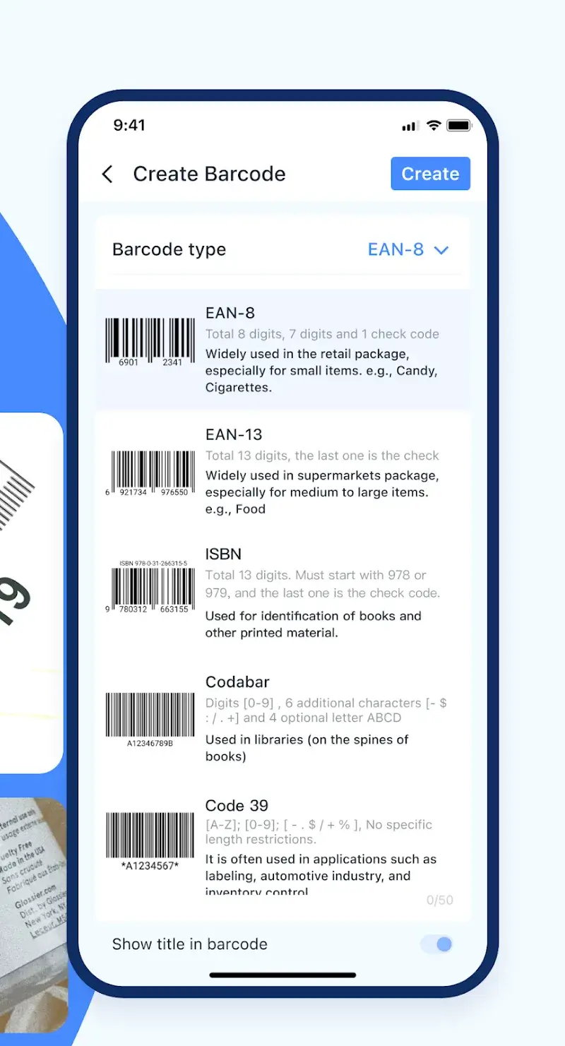 Captura de pantalla 3 de Barcode Generator