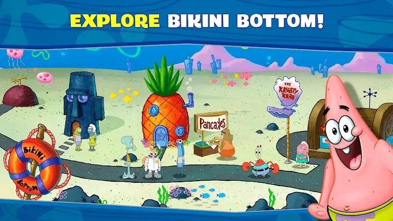 SpongeBob: Krusty Cook-Off MOD APK captura de pantalla 4