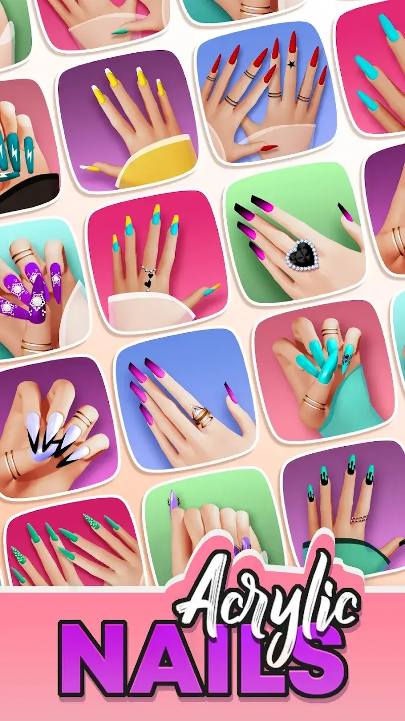 Captura de tela do jogo Acrylic Nails! 1