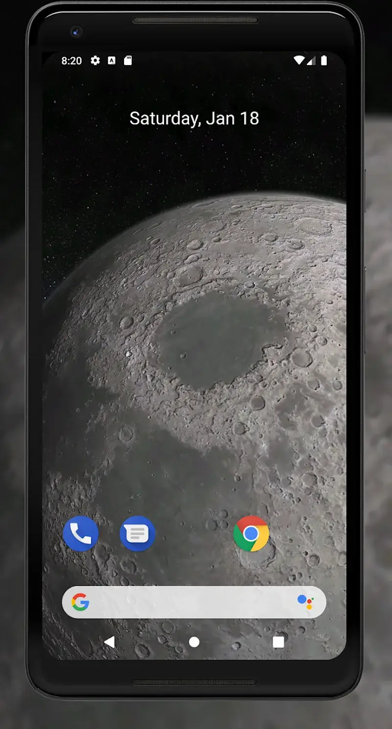 Planets 3D Live Wallpaper 스크린샷 2