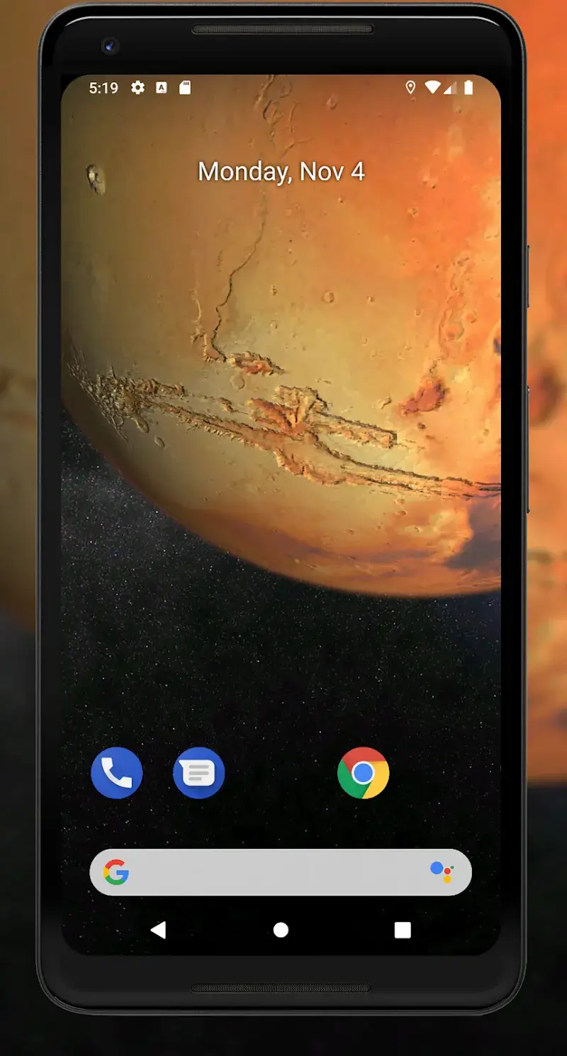 Planets 3D Live Wallpaper 스크린샷 3