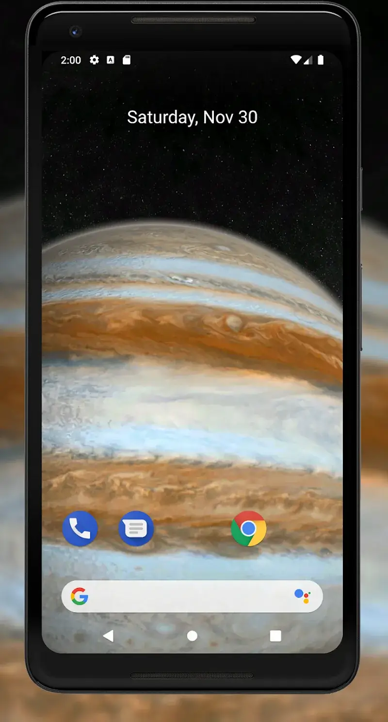 Planets 3D Live Wallpaper 스크린샷 4