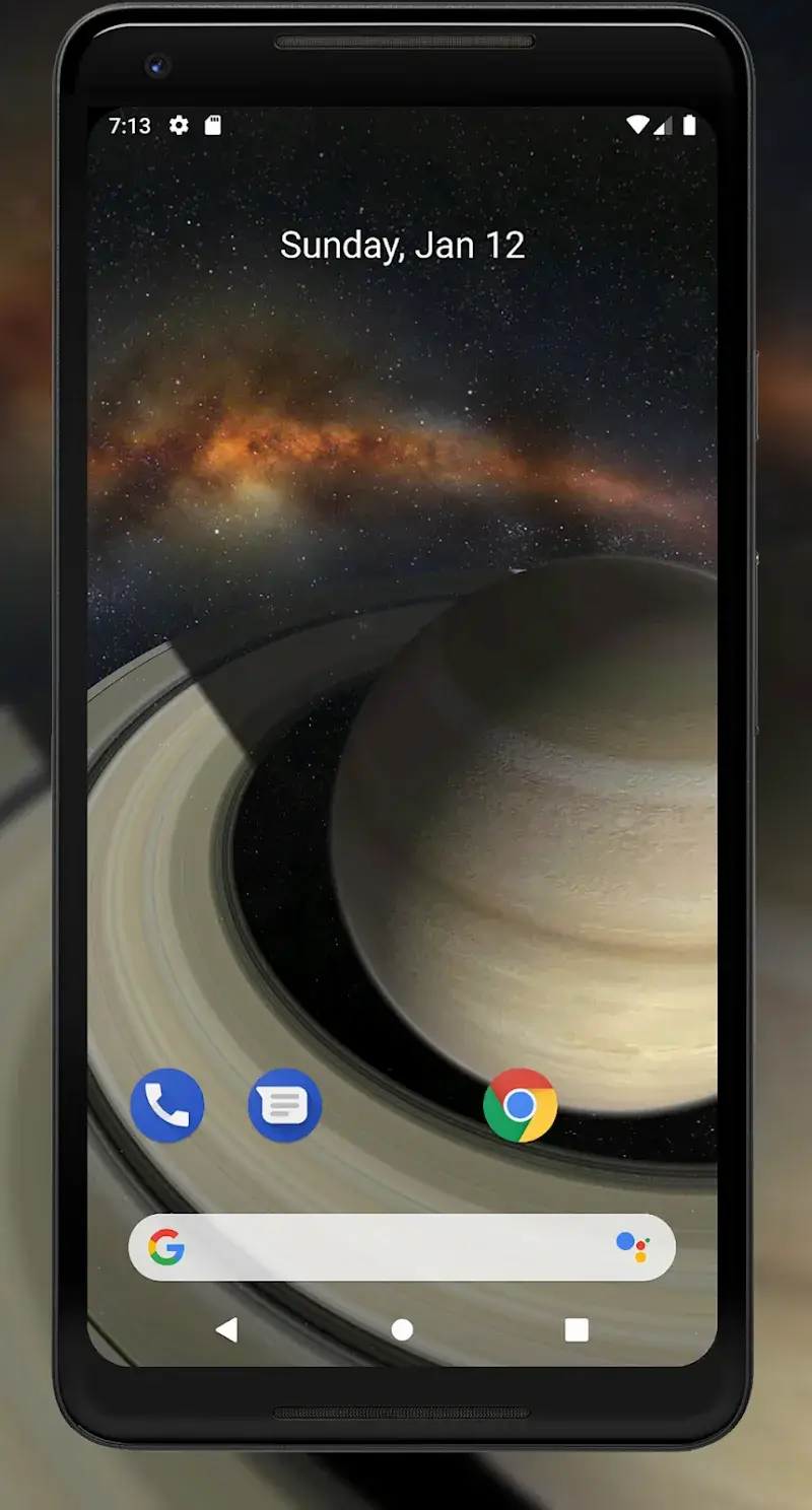 Planets 3D Live Wallpaper 스크린샷 5