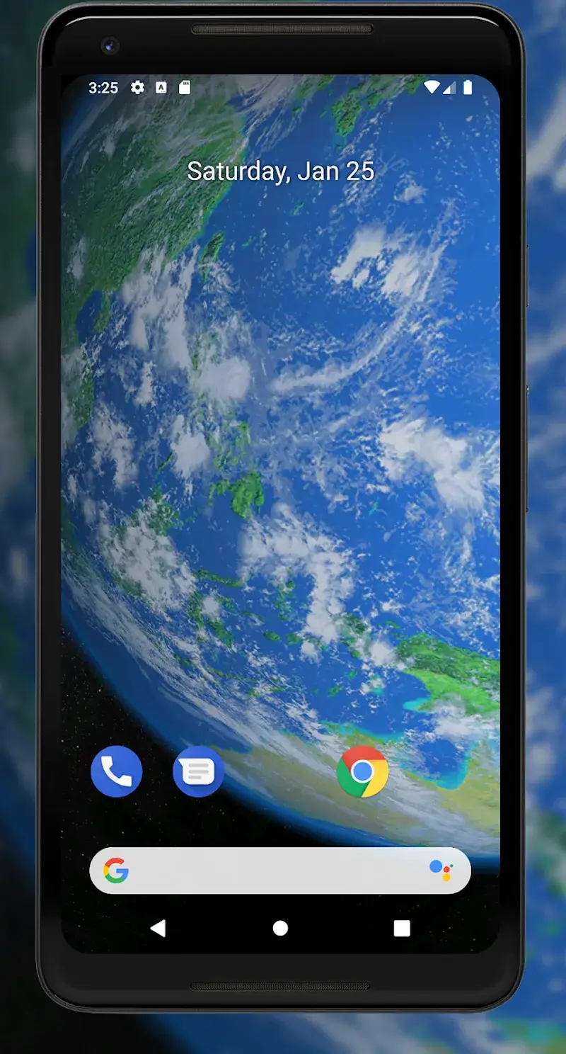 Planets 3D Live Wallpaper 스크린샷 1