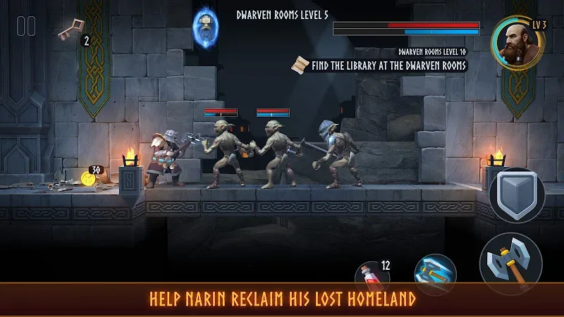 Narin - Secrets of Dwarvenia ภาพหน้าจอ 3