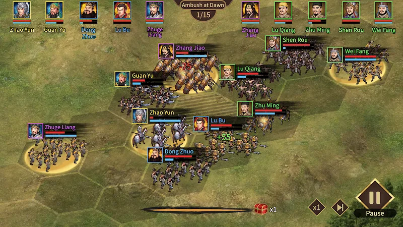 Three Kingdoms: Grand Strategy capture d'écran du jeu 2
