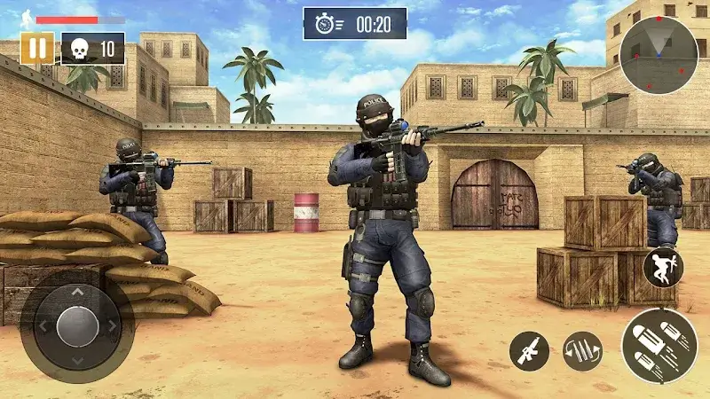 FPS Commando Shooting screenshot 1
